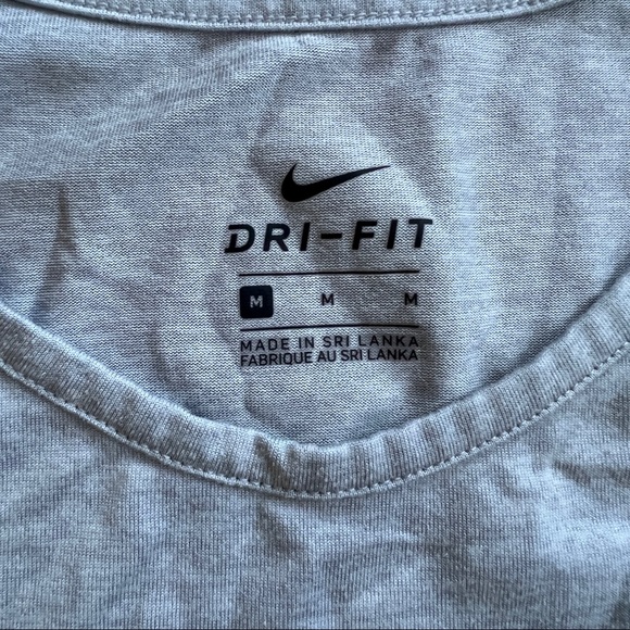 Dri-Fit Nike Gray Tank top Shirt - Picture 8 of 10
